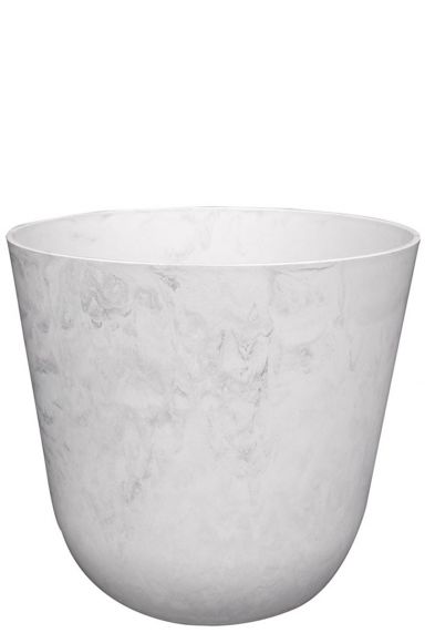 Palermo topf grau weisser marmor 1