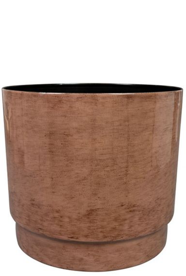 Rens blumentopf metall braun