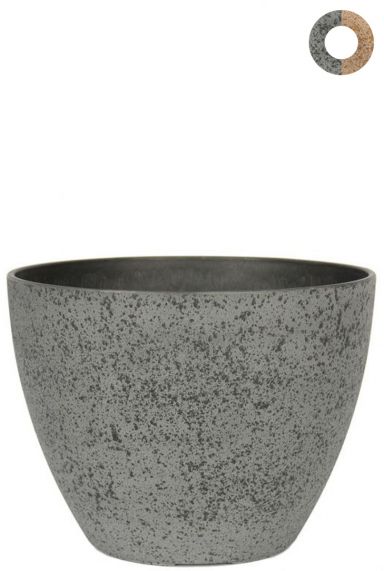 Ter-steege-nova-topf-grau-22cm