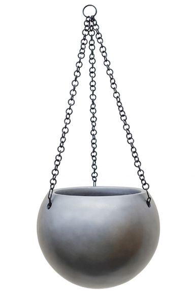 Baq Gradient globe matt grau/silber hänger