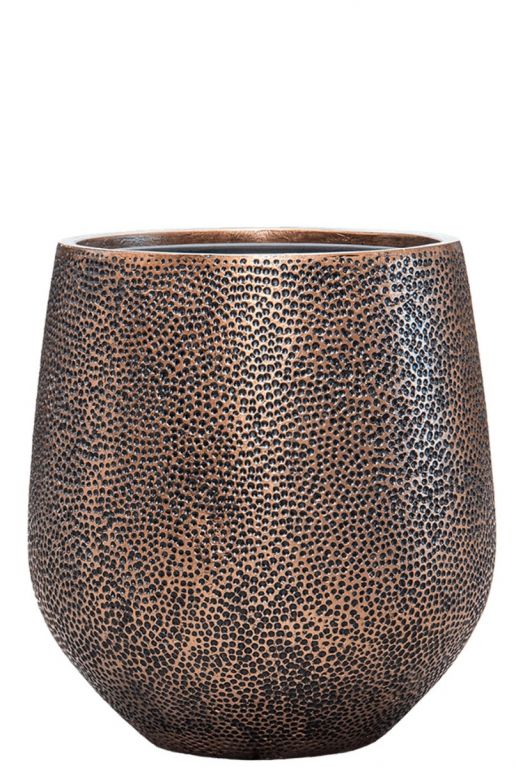 Luxe plantenbak goud bewerkt
