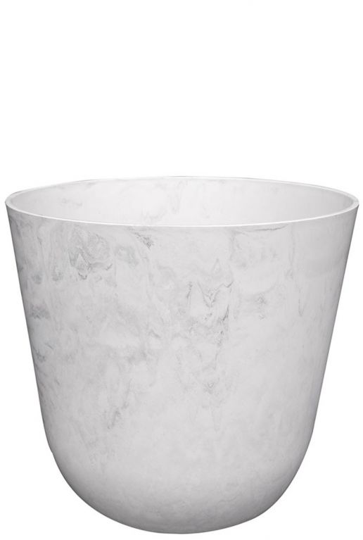 Palermo topf grau weisser marmor 1