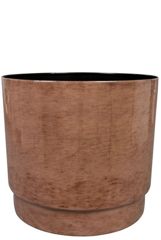 Rens blumentopf metall braun