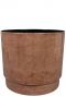 Rens blumentopf metall braun