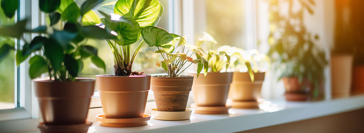 Die 5 besten Pflanzen für das Fensterbrett